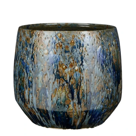 Harris Pot Round Blue - H29Xd32Cm