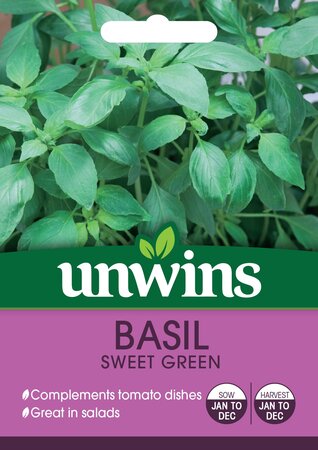 Herb Basil Sweet Green - image 1