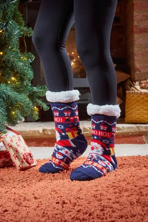 Ho Ho Ho! SlipperSocks - image 1