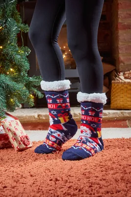 Ho Ho Ho! SlipperSocks - image 1