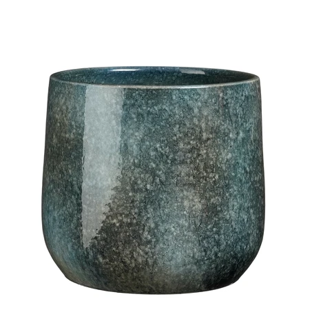Hugo Pot Round D. Blue  H25Xd28Cm