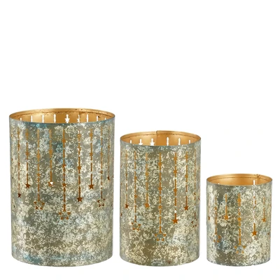 Hurricane Light Champagne - H15Xd10Cm