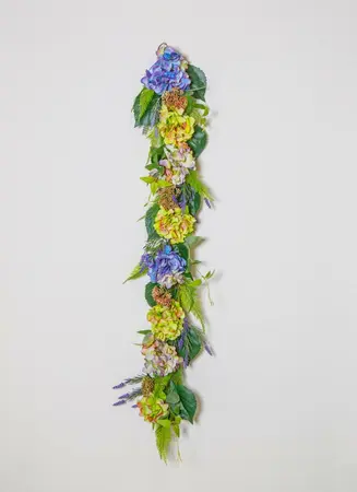 Hydrangea,Berry Garland 121Cm