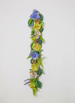 Hydrangea,Berry Garland 121Cm