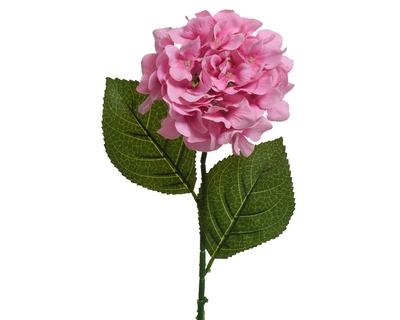 Hydrangea Dark Pink H66Cm - image 1