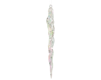 Icicle Plastic transparent/iris H28.50cm