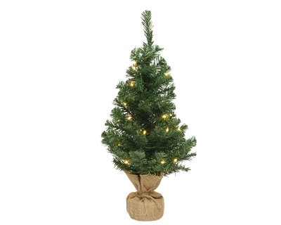 Imperial Mini Tree Bo Prelit Dia45-H75Cm Green