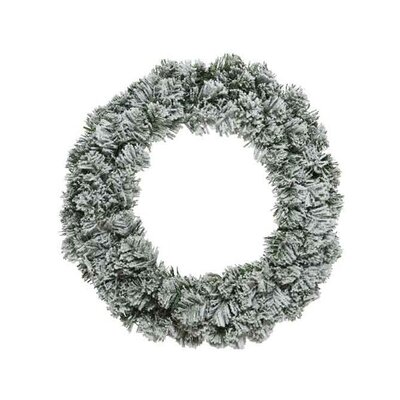 Imperial Wreath Snowy Dia60Cm Green/White