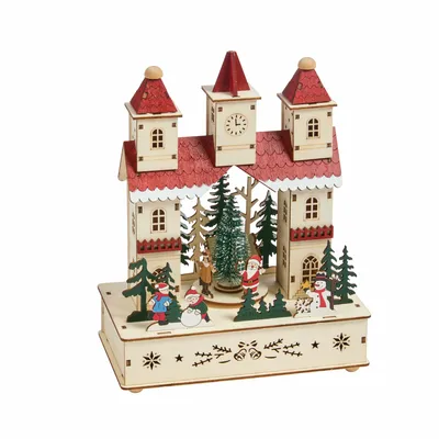 InLit Christmas Clock Tower - image 2