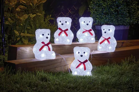 InLit Ice Polar Bears - Set of 5 - image 1