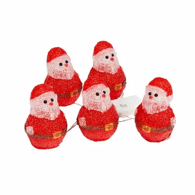 InLit Ice Santas - Set of 5 - image 2