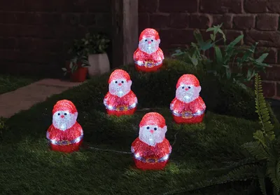 InLit Ice Santas - Set of 5 - image 2