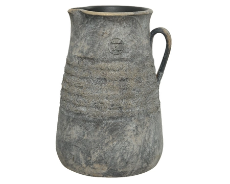 Jug Terracotta Dia20.00-H27.00cm Grey