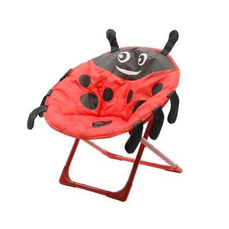 Kids Chair Polyester Outdoor Red