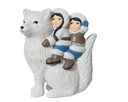 Kids Polyresin white/colour H16.50cm