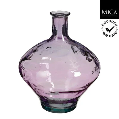 Kyara Vase Recycled Glass Lilac - H46Xd37Cm
