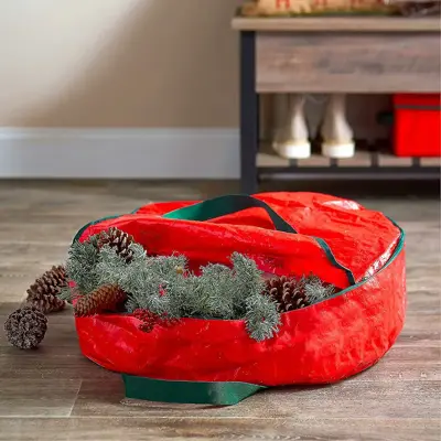 Large Christmas Wreath Storage Bag