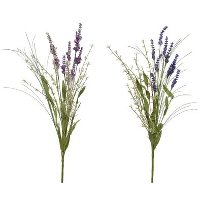 Lavender Bunch Plastic 2Col  Assorted