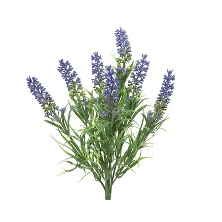 Lavender Bunch Plastic H34cm Purple