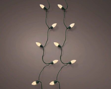 LED 100 Vintage Lights Xl   Green/Soft Gold L.1980cm - image 1