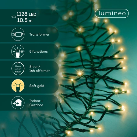 LED 1128L Cluster Green/Soft Gold - image 3