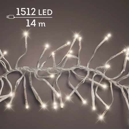 LED 1512L Cluster Transparent/WW L.1400cm - image 1