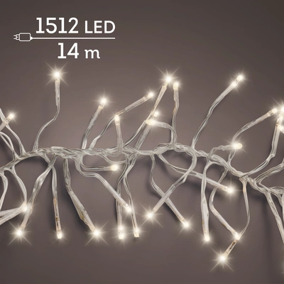 LED 1512L Cluster Transparent/WW L.1400cm - image 1