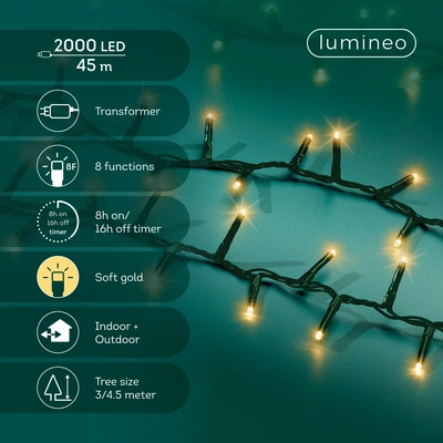 LED 2000L Compact Green/Soft Gold - image 3