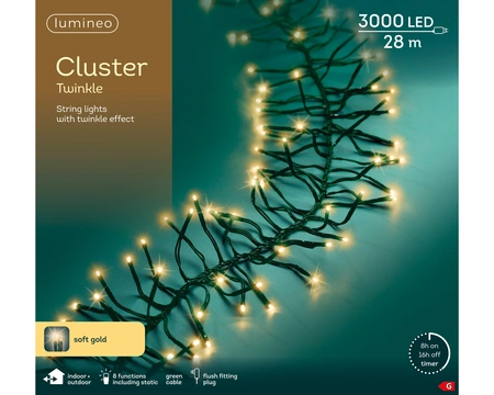 LED 3000L Cluster Green/Soft Gold - image 2