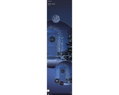 LED 384 Arch Brown/WW W.130cm x H.230cm - image 3