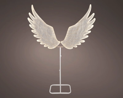 LED Angel Wings  Indoor White/WW L.38cm x W.148cm