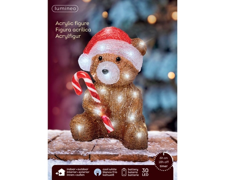 LED Animal BO  Asst./Cool White L.17.2cm x H.23.5cm - image 7