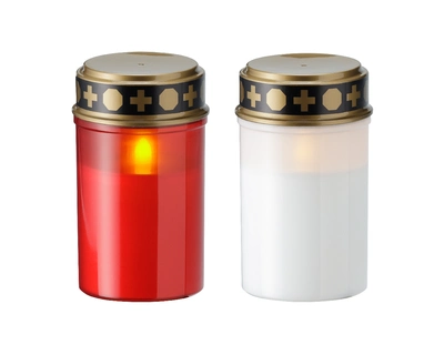 LED Candle BO Asst./Flame H.12.5cm - image 2