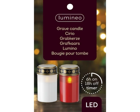 LED Candle BO Asst./Flame H.12.5cm - image 5