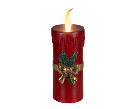 LED Candle BO Indoor Red H.44cm - image 2