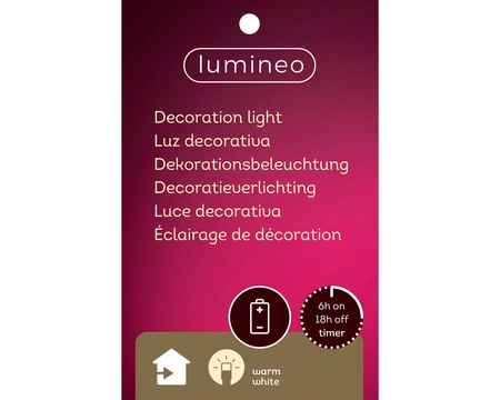 LED Candle BO Indoor Red H.44cm - image 3