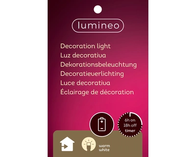 LED Candle BO Indoor Red H.44cm - image 3