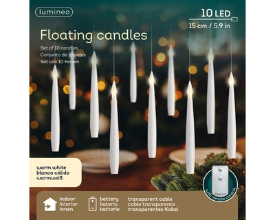 Led Candle Lights Bo Indoor white/warm white H15cm-1L - image 2