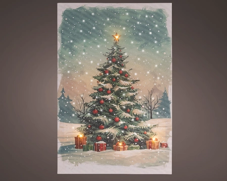 Led Canvas Bo Indoor warm white/cool white W38-H58cm-6L