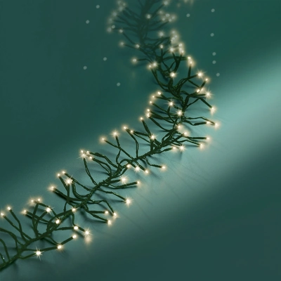 LED Cluster 8 F Twinkle   Green/Warm White 2700cm-3000L - image 4