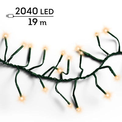 LED Cluster 8 Function Twinkle Effect Black/Classic Warm 1900cm-2040L - image 7