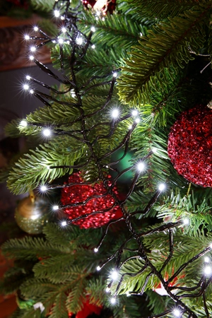 LED Cluster 8 Twinkle Effect Green/Cool White 2700cm-3000L - image 5