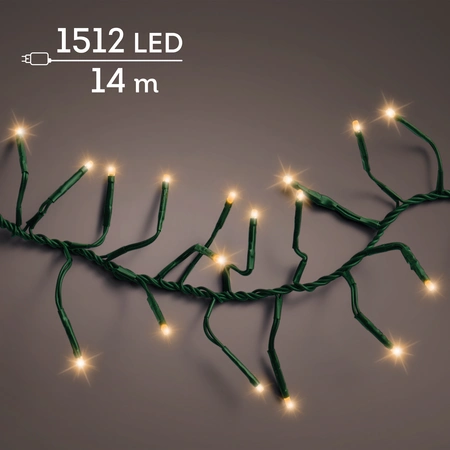 LED Cluster Lights 8 Function Outdoor 1512LED L1350Cm - image 1