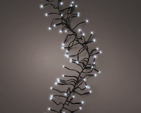 Led Cluster Lights Twinkle  Outdoor 1350Cm-1512L Green/Cool White