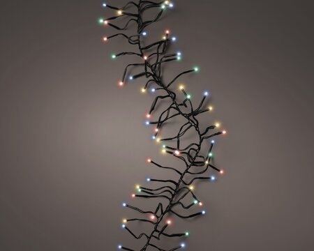 Led Cluster Lights Twinkle  Outdoor 1350Cm-1512L Green/Multi