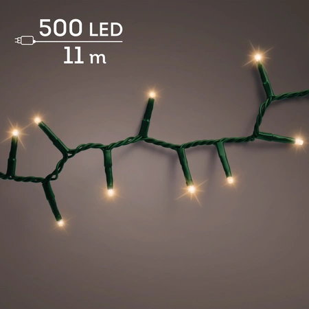 Led Compact Lights Twinkle Outdoor 500L Green/Classic Warm - image 1