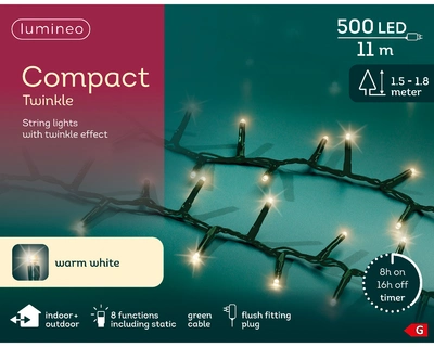 Led Compact Twinkle L  Green/Warm White 1100Cm-500L - image 4