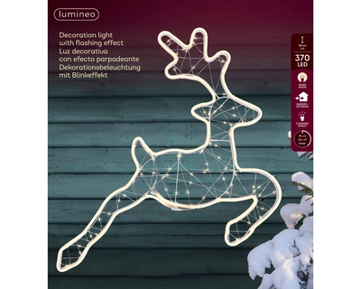 LED Deer WW W.62cm x H.58cm - image 2