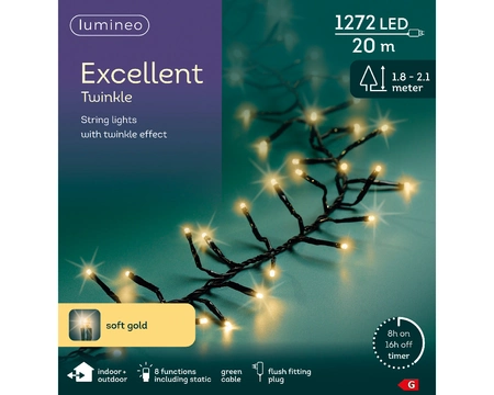 Led Excellent Lights L2.7m Outdoor green/soft gold 2000cm-12.7m - image 4