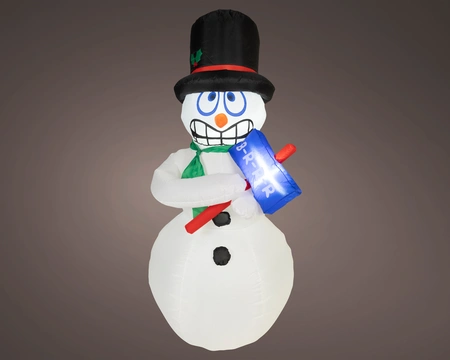 LED Inflatable Figure Multi/Cool White H.175cm